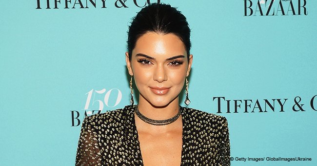 Kendall Jenner shows off her long legs in high-waisted jeans amid rumors about her pregnancy