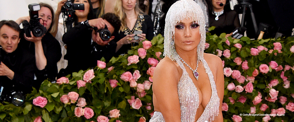 Jennifer Lopez Is Covered in Silver Sparkles from Head-to-Toe at the Met Gala