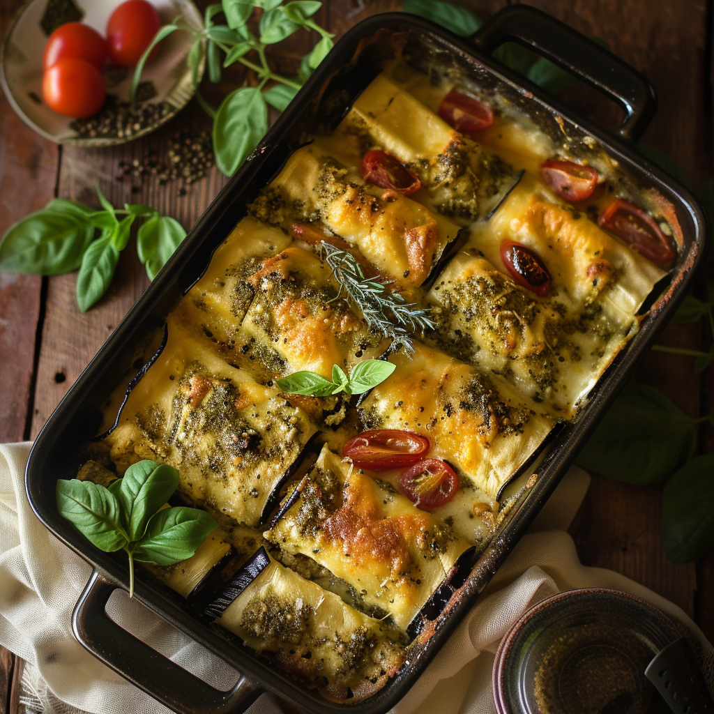 A casserole of food | Source: Midjourney