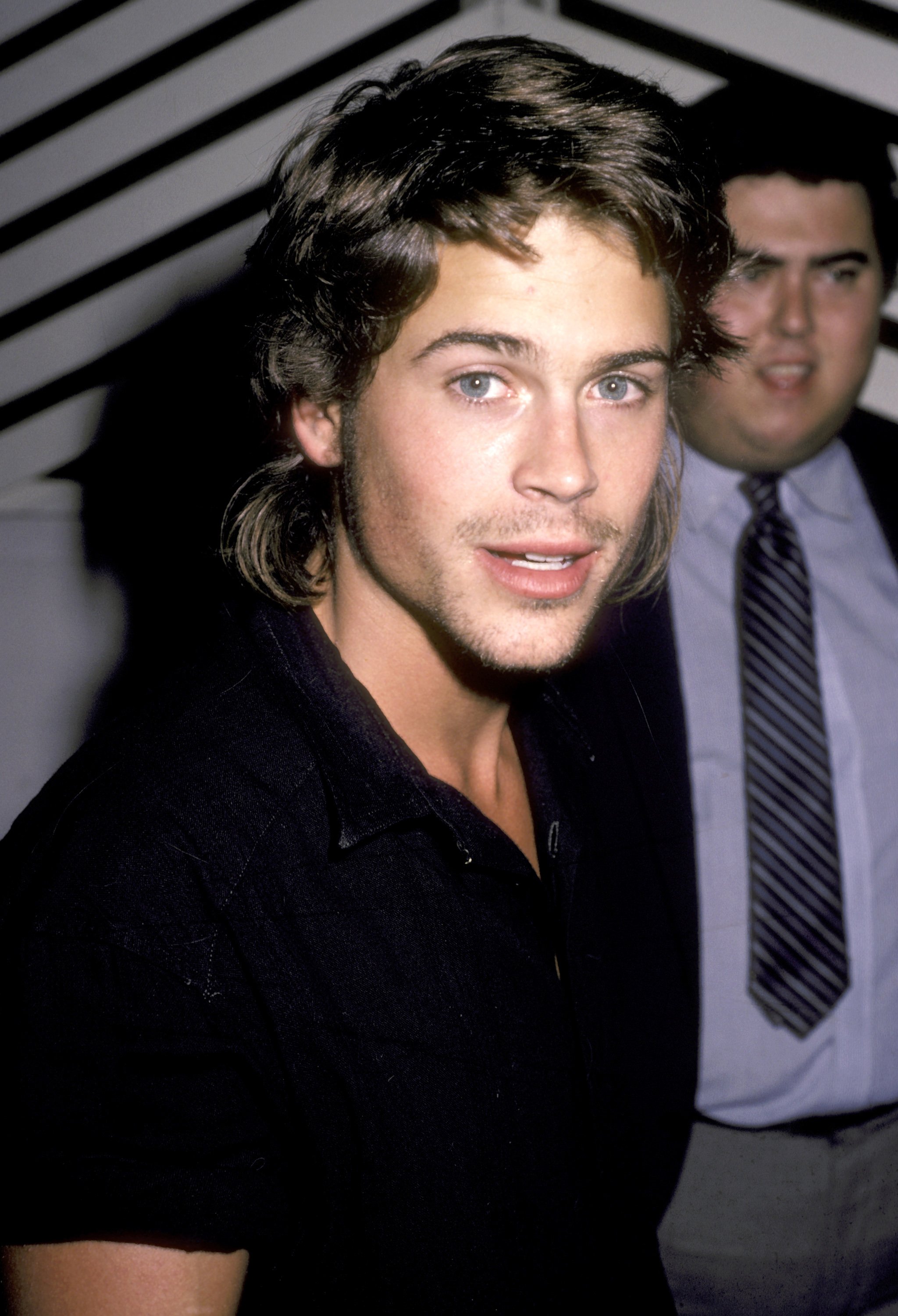 Former child star Rob Lowe sighting at Spago on October 9, 1985 in West Hollywood. / Source: Getty Images 