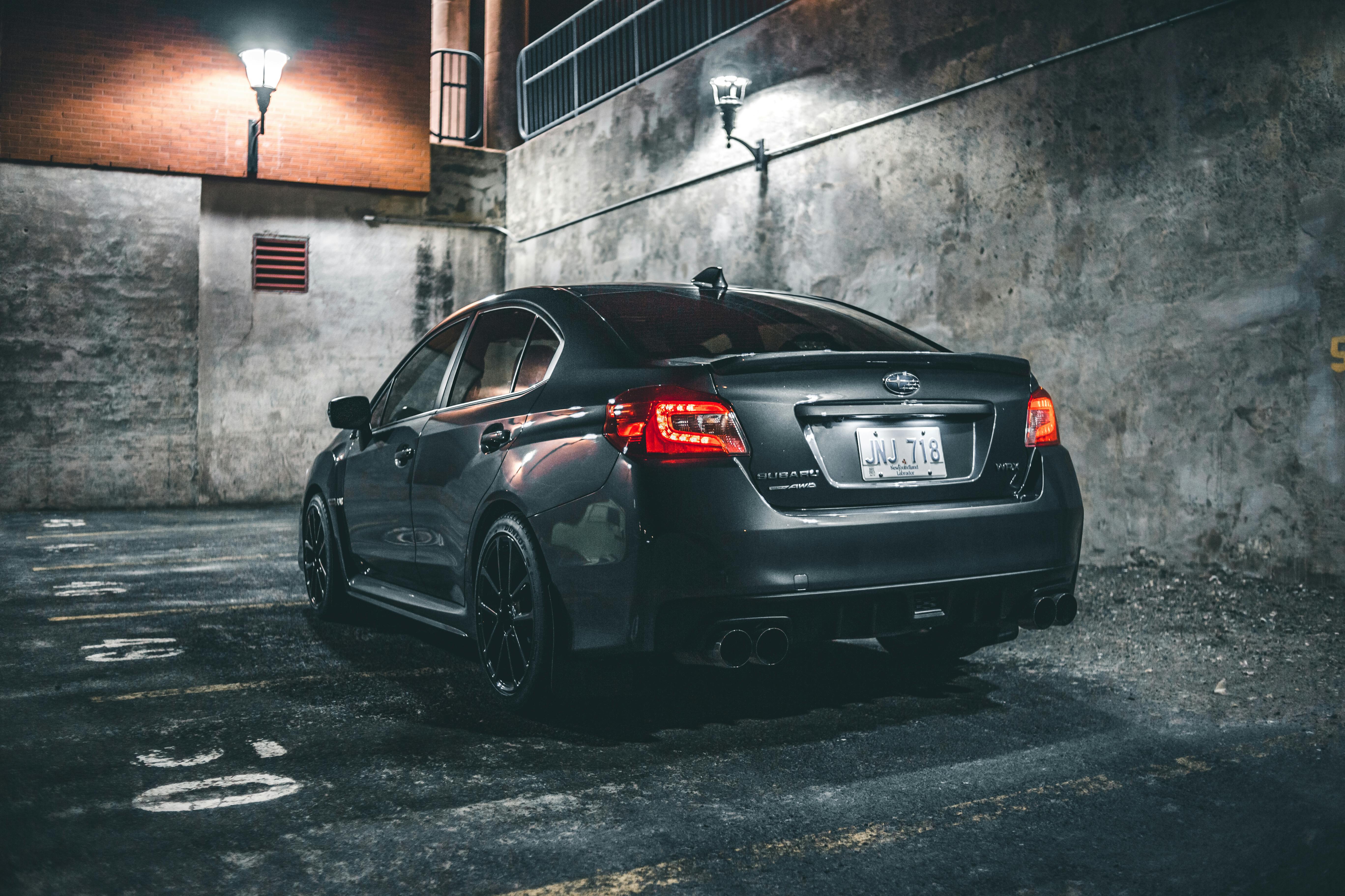 A car parked on the parking lot | Source: Pexels