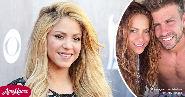 Shakira Shares Sweet Selfie with Soccer Star Boyfriend Gerard Piqué
