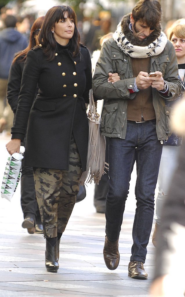 Juan José Padilla y Lidia Cabello son vistos el 12 de noviembre de 2012 en Madrid, España. | Foto: Getty Images