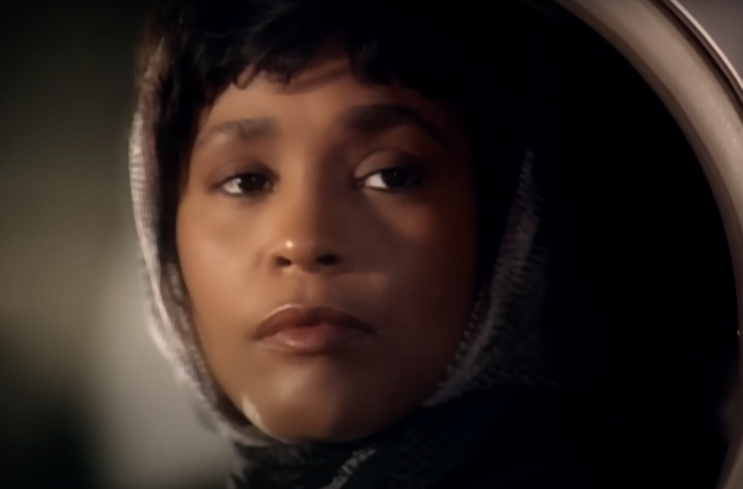 Whitney Houston in a scene from 