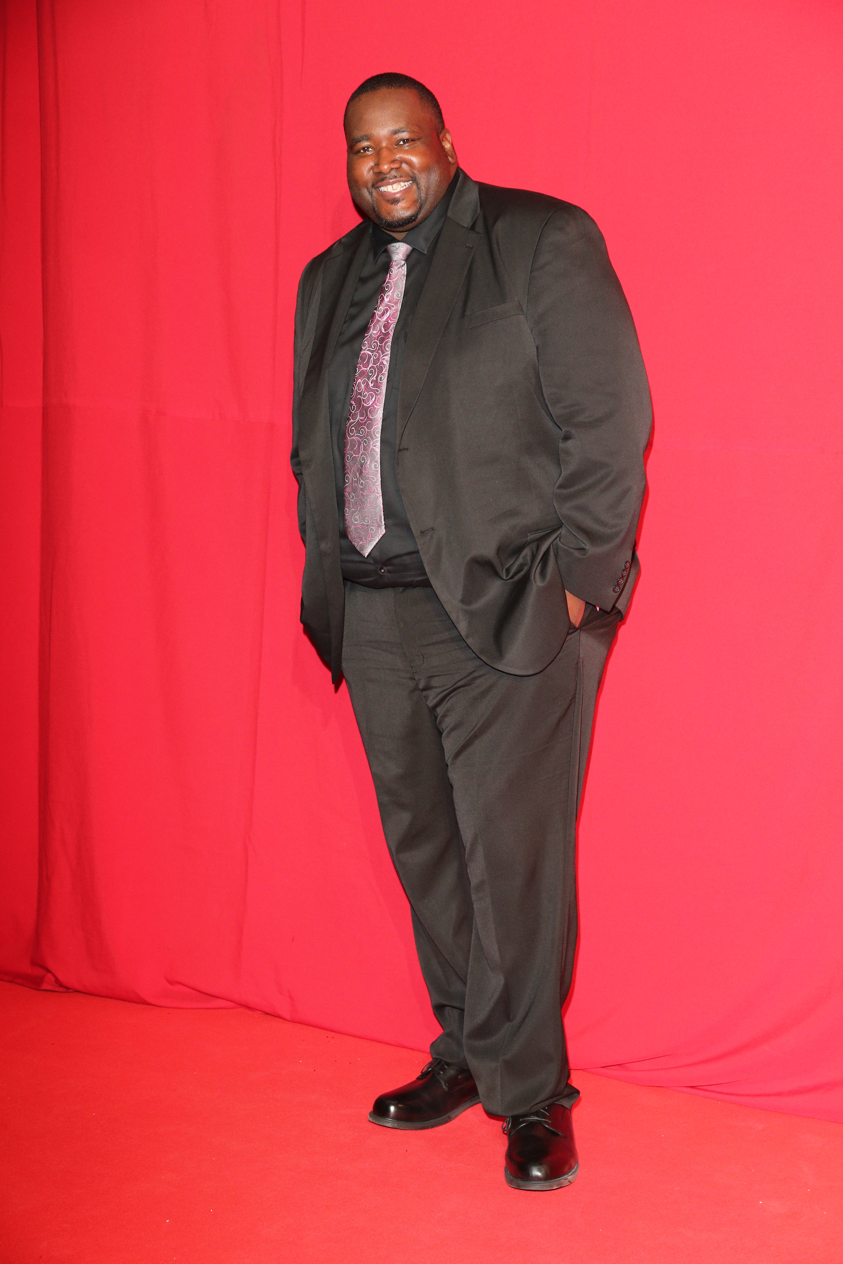Quinton Aaron in March 2017 | Source: Getty Images