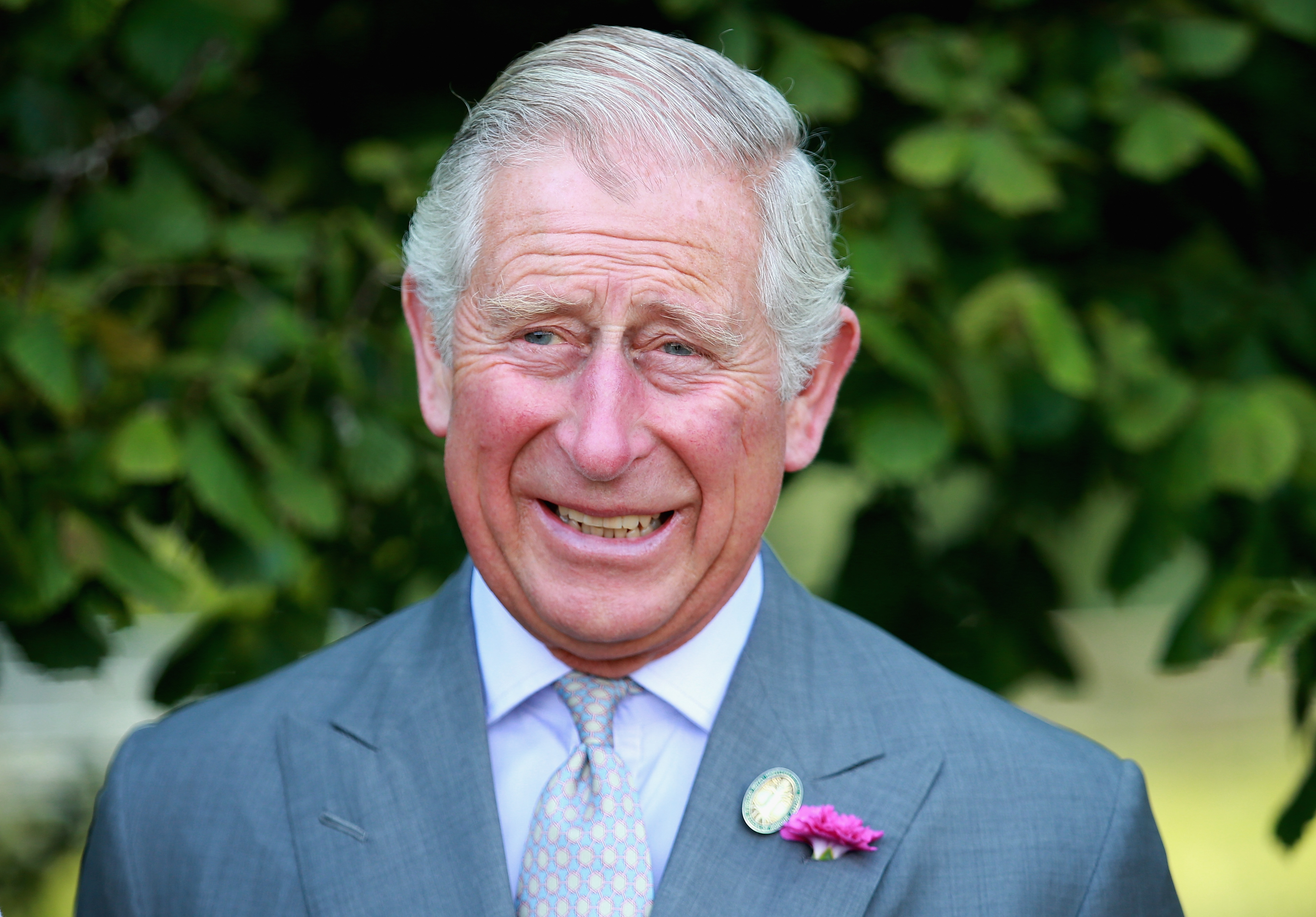 Prince Charles, Prince of Wales, visits Humble by Nature Farm in Monmouth, Wales, on July 9, 2015. | Source: Getty Images