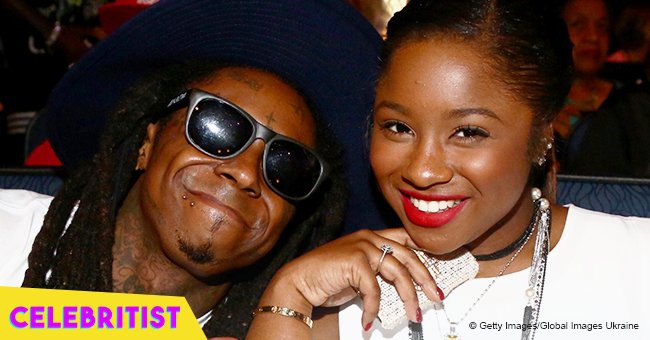 Reginae Carter stuns in Fendi outfit in recent picture with dad Lil' Wayne