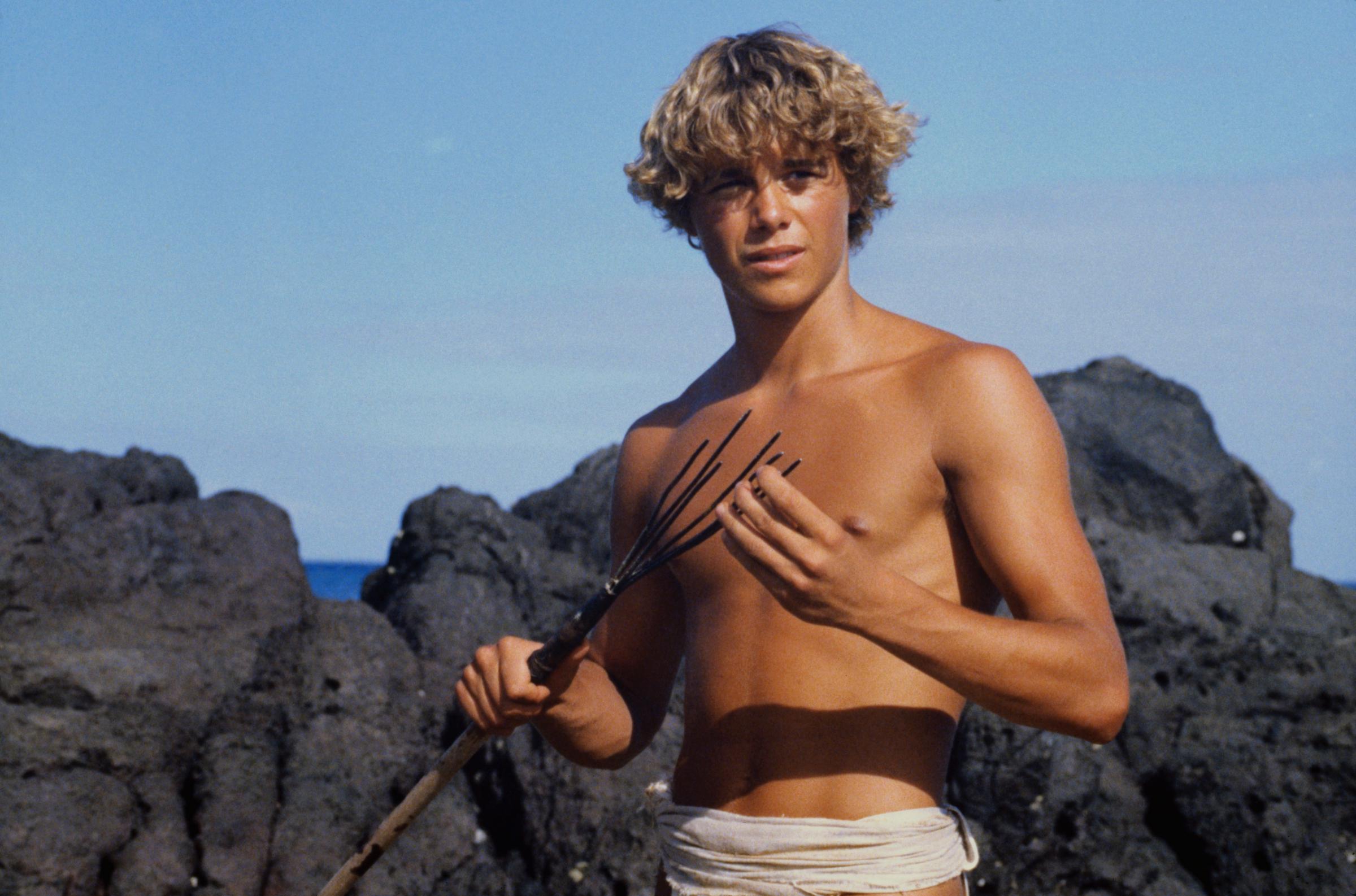 Christopher Atkins during the filming of "The Blue Lagoon," circa 1980. | Source: Getty Images