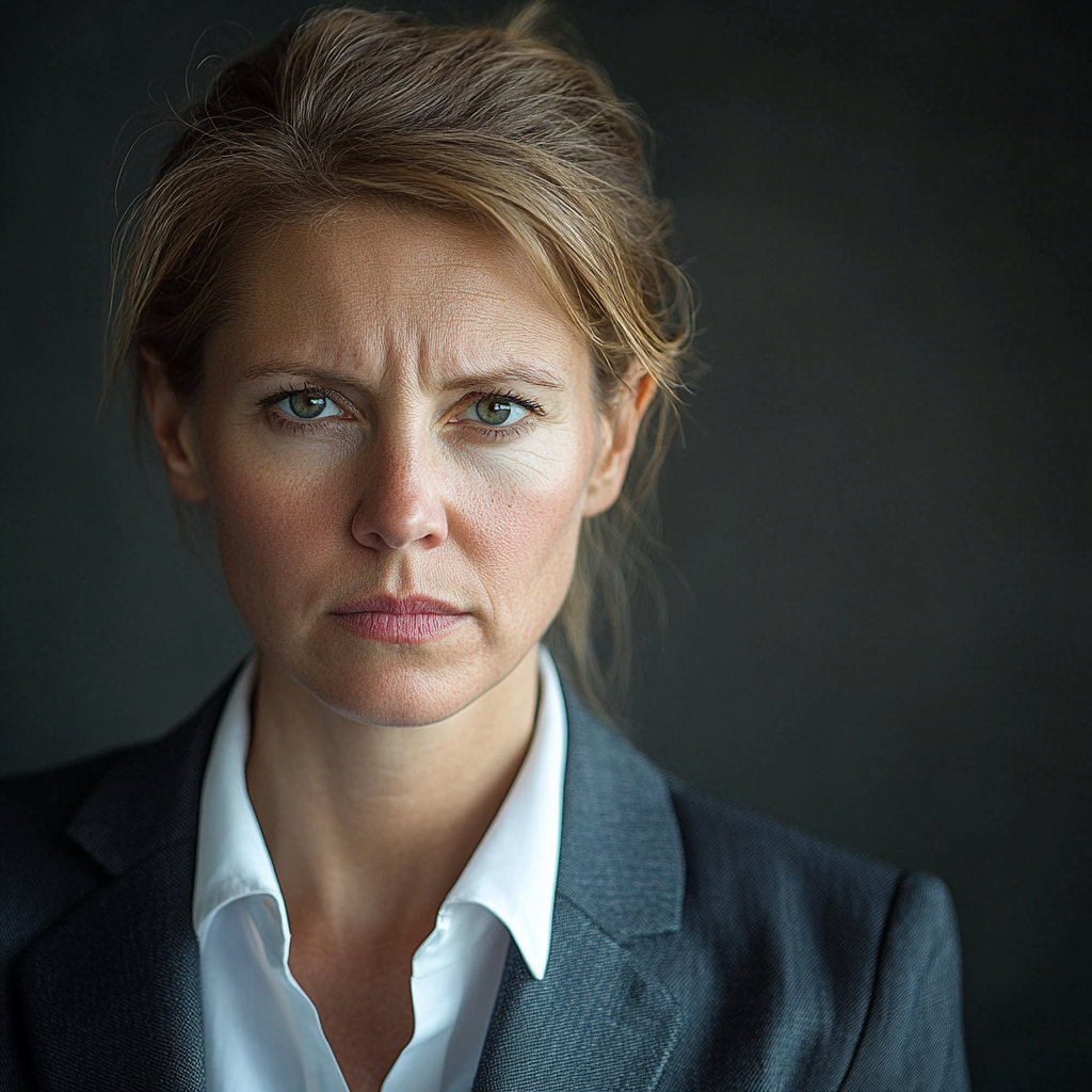 A close-up of an older woman | Source: Midjourney