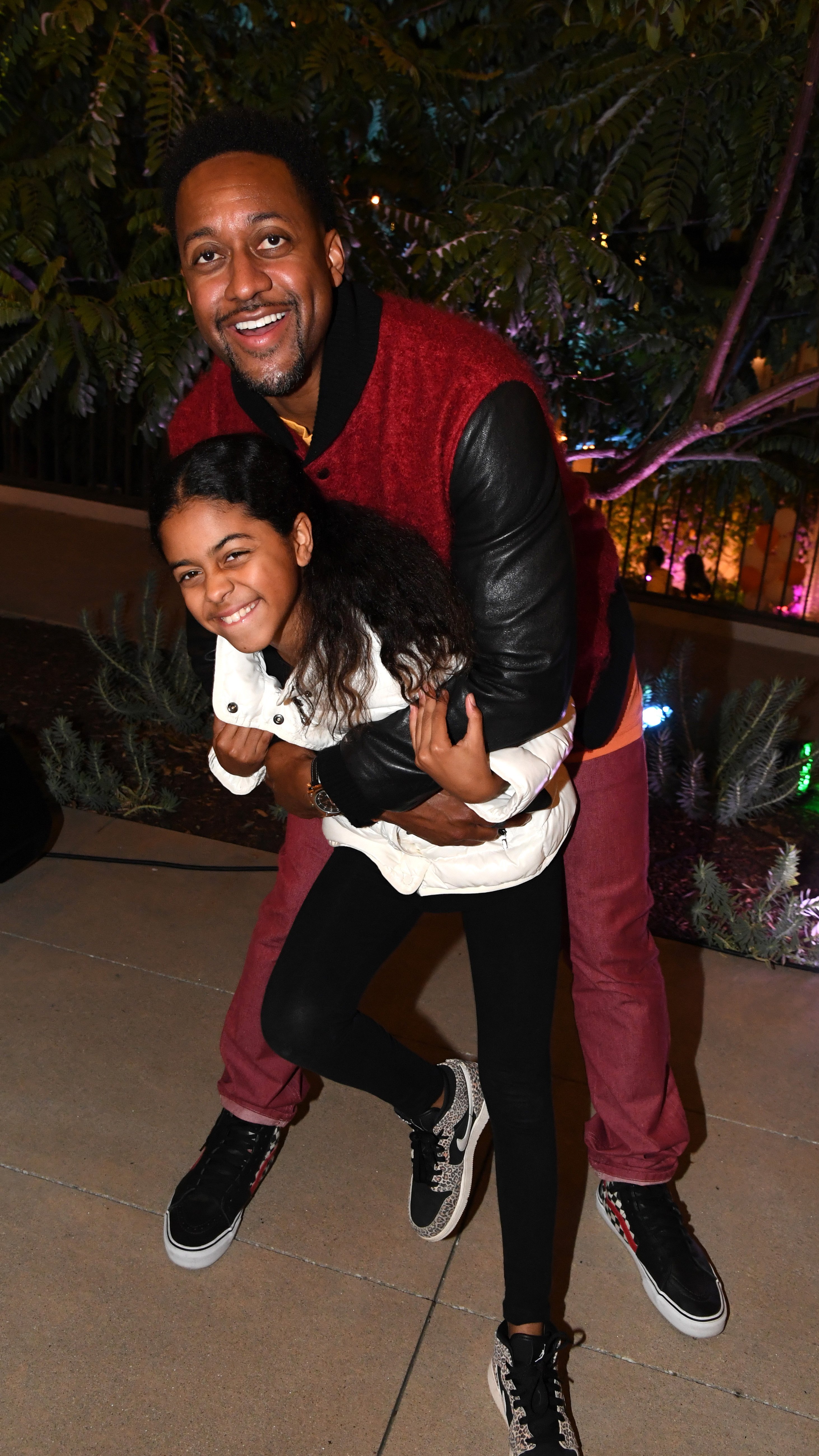 Jaleel White and Samaya White at Tender Fest on November 15, 2019, in Los Angeles, California. | Source: Getty Images