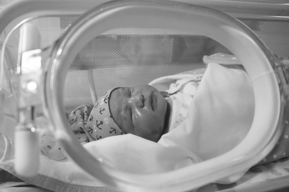 Bebé en incubadora. |Imagen: Pixabay
