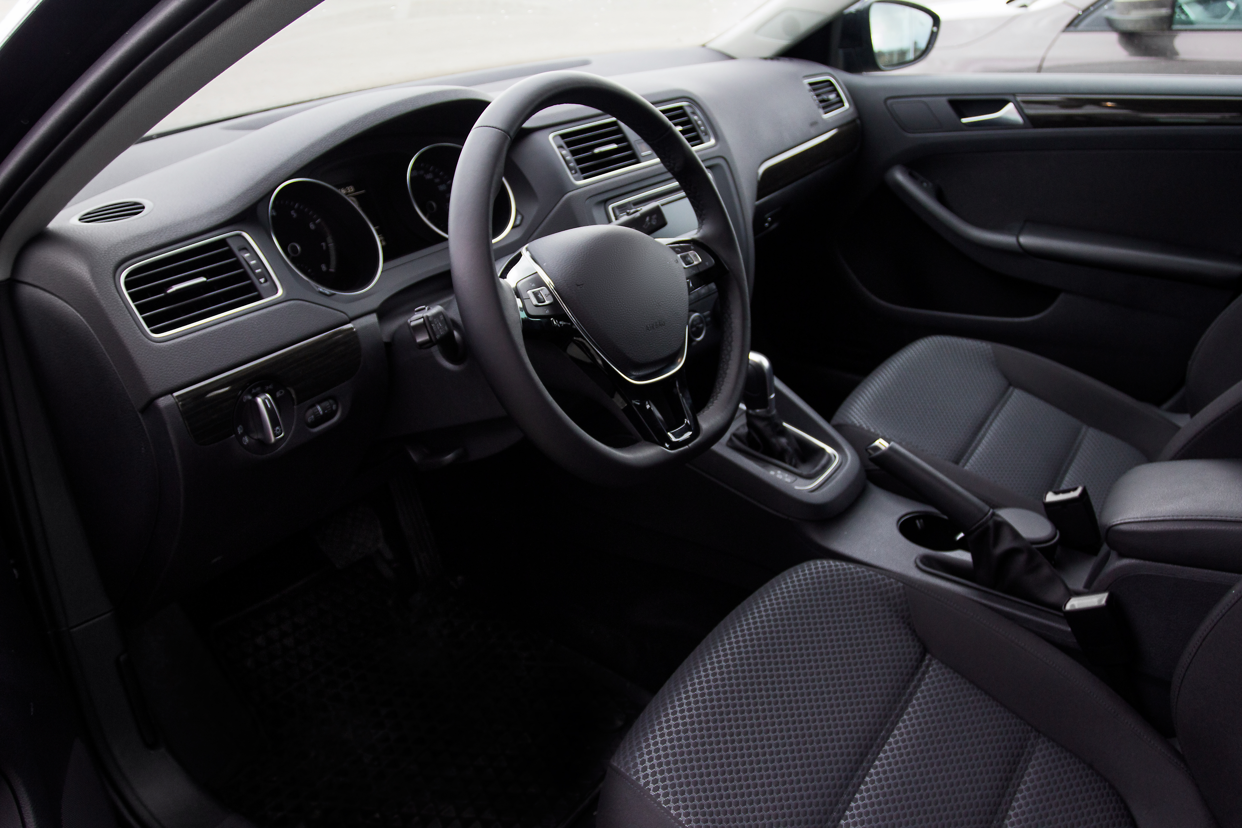 Driver's seat of the car. Interior of the car. | Source: Shutterstock