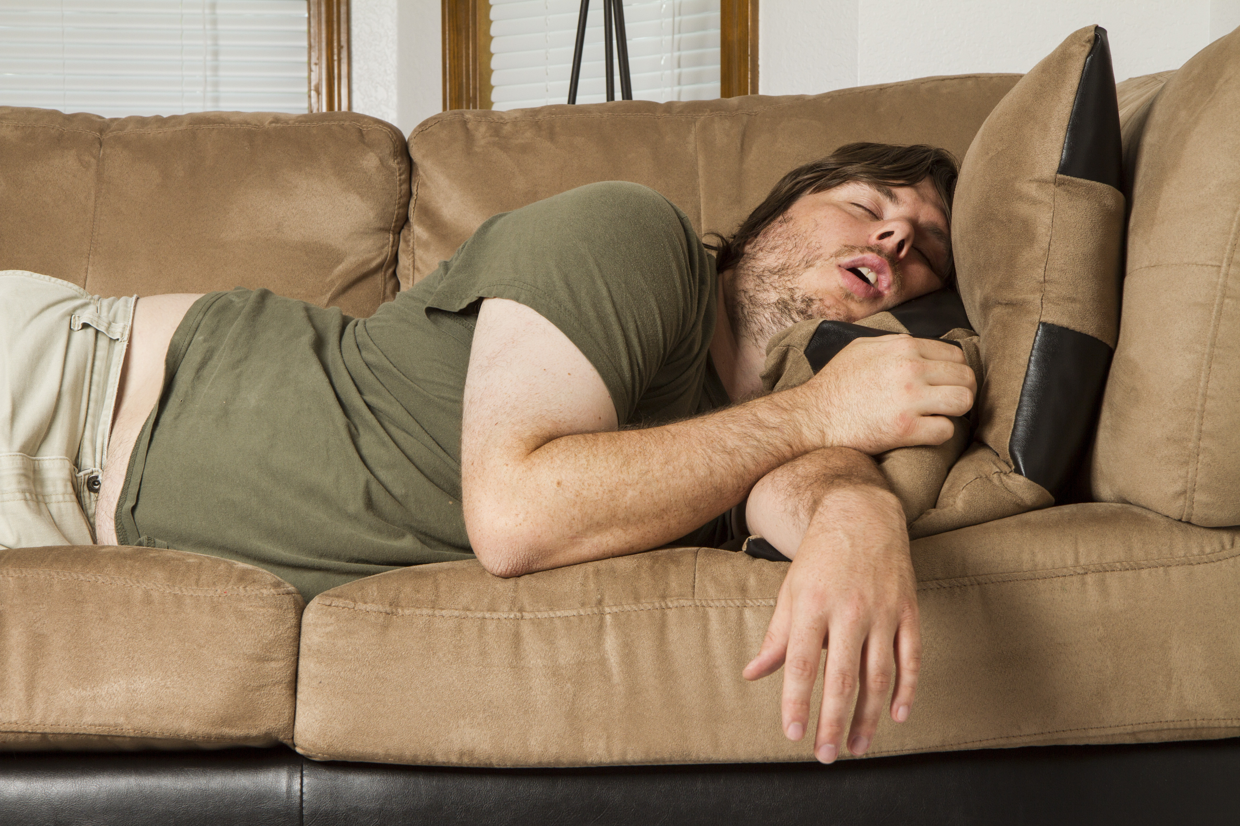 A sleeping man | Source: Shutterstock