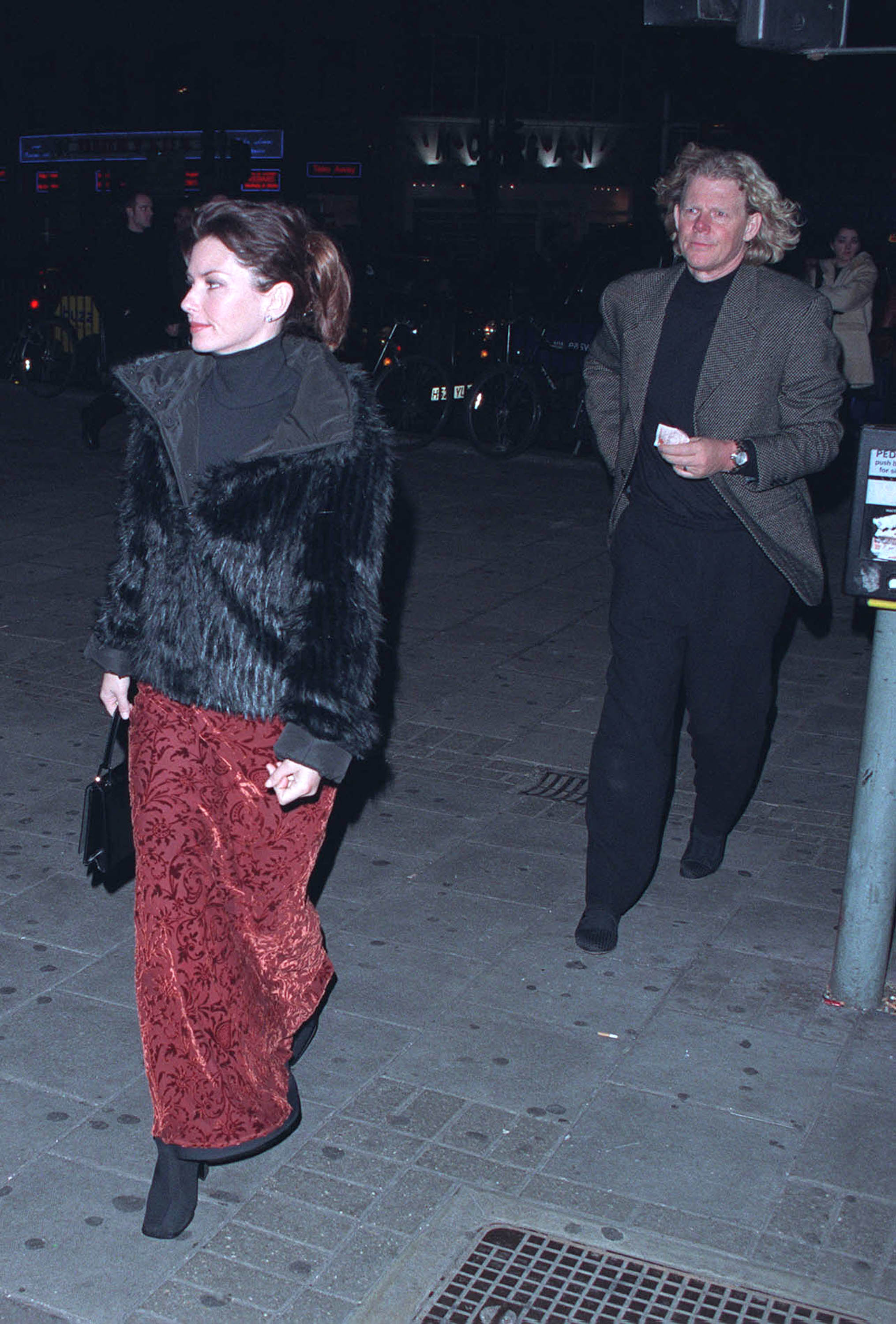 Shania Twain and Robert "Mutt" Lange are pictured together during their marriage, years before the couple announced their separation after 14 years together and welcomed son Eja D'Angelo. | Source: Getty Images