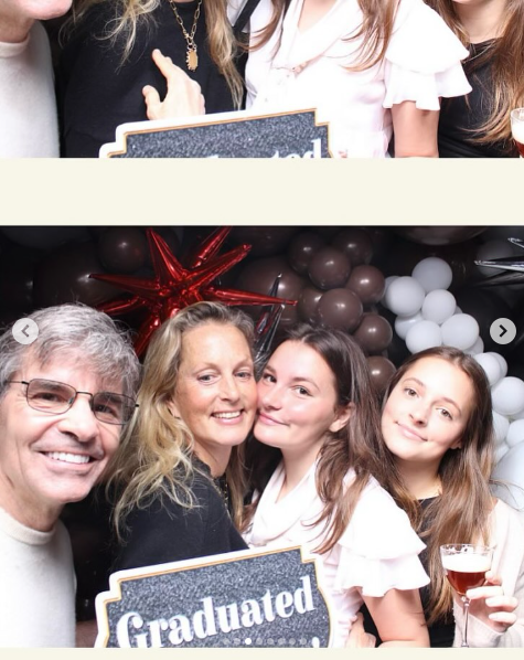 An up-close shot of George, Alexandra Wentworth, Elliott, and Harper Stephanopoulos, dated May 2025 | Source: Instagram/gstephanopoulos