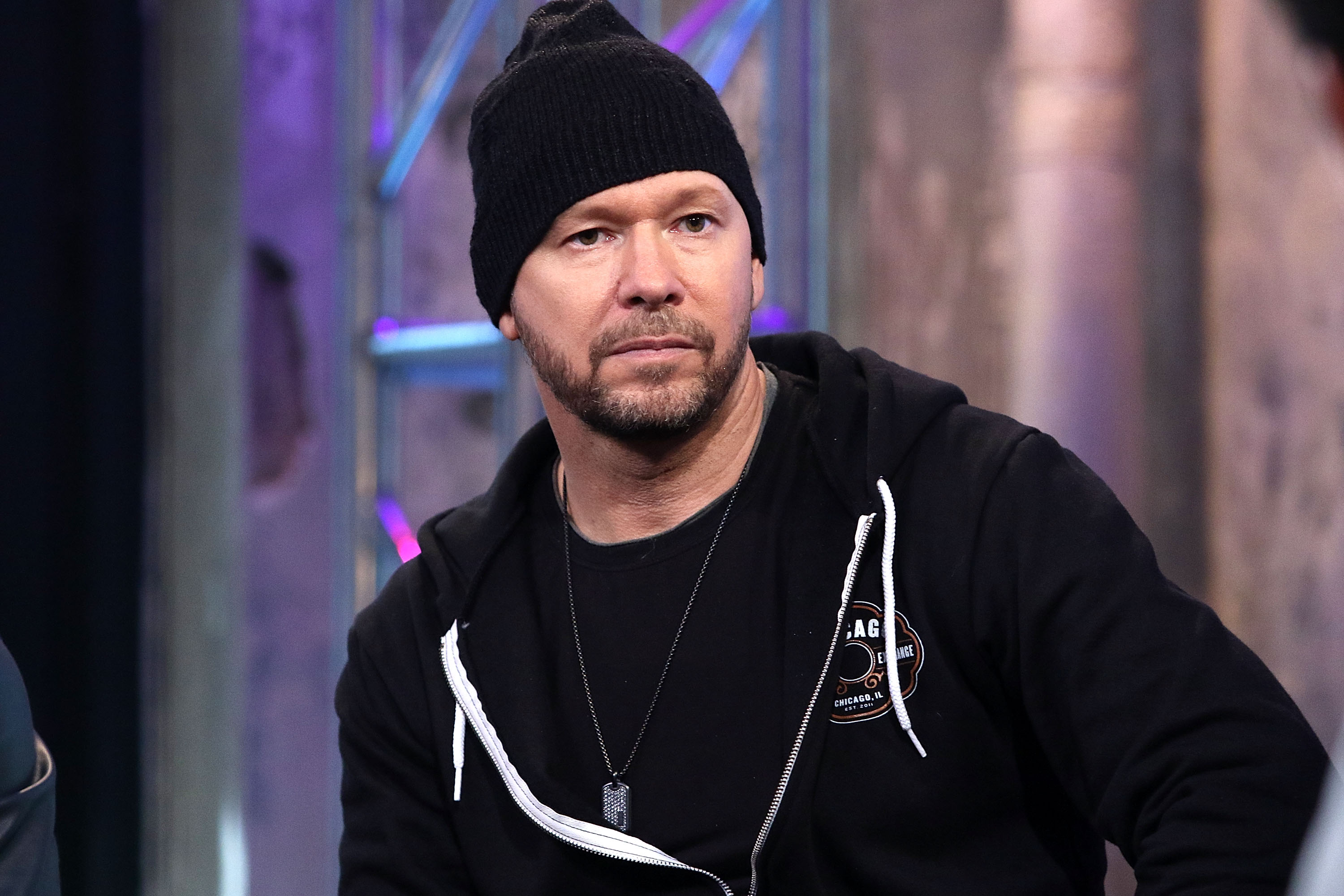 Donnie Wahlberg of New Kids on the Block attends AOL Build Speaker Series to discuss "Rock this Boat: New Kids on the Block" Season 2 at AOL Studios In New York on June 9, 2016, in New York City. | Source: Getty Images.