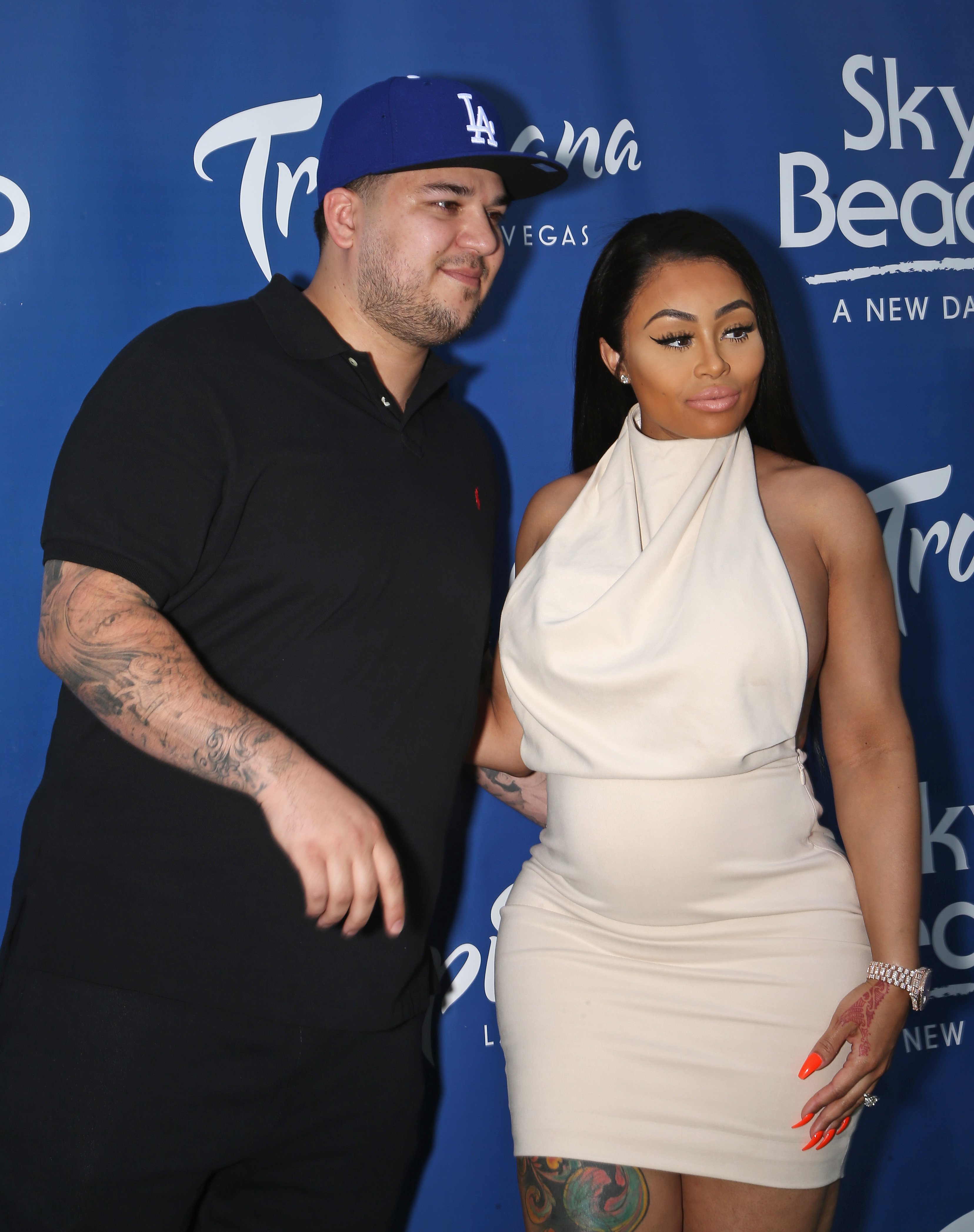 Rob Kardashian and Blac Chyna at the Tropicana Las Vegas in May 2016. | Photo: Getty Images