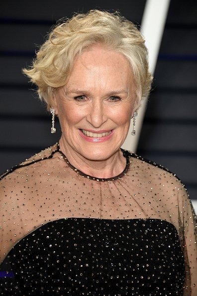  Glenn Close at the 2019 Vanity Fair Oscar Party in Beverly Hills, California. | Photo: Getty Images