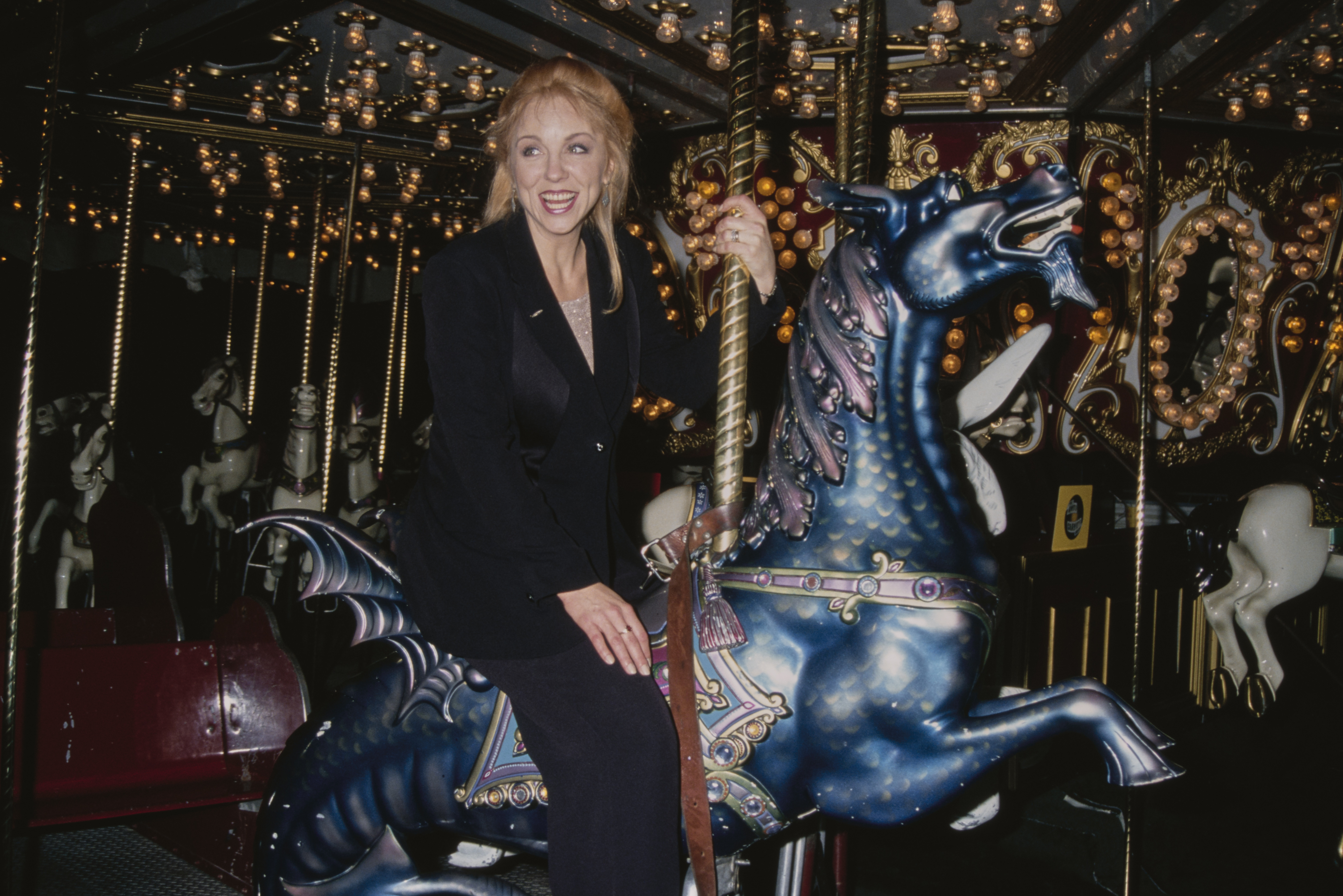Brett Butler at the National Association of Television Program Executives (NATPE) Convention & Exhibition in Las Vegas, Nevada, in January 1996 | Source: Getty Images