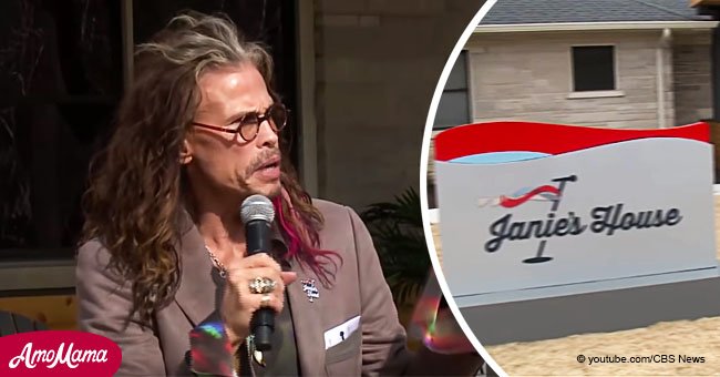 Steven Tyler opens a special home for abused women after donating $500,000 to renovate it