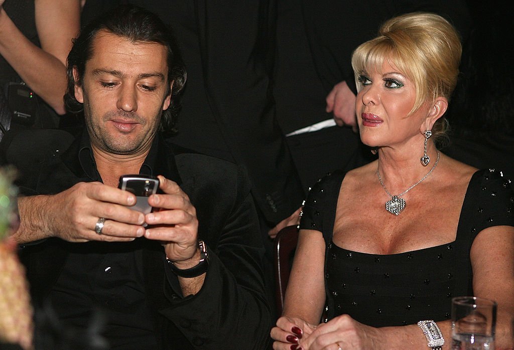 Rossano Rubicondi and Ivana Trump attends the Lambertz Monday Night Schoko & Fashion at the Alten Wartesaal | Photo: Getty Images