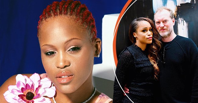 A picture of rapper, Eve [left]. A picture of Rapper Eve with her husband Maximillion Cooper [right] | Photo: Getty Images || instagram/therealeve