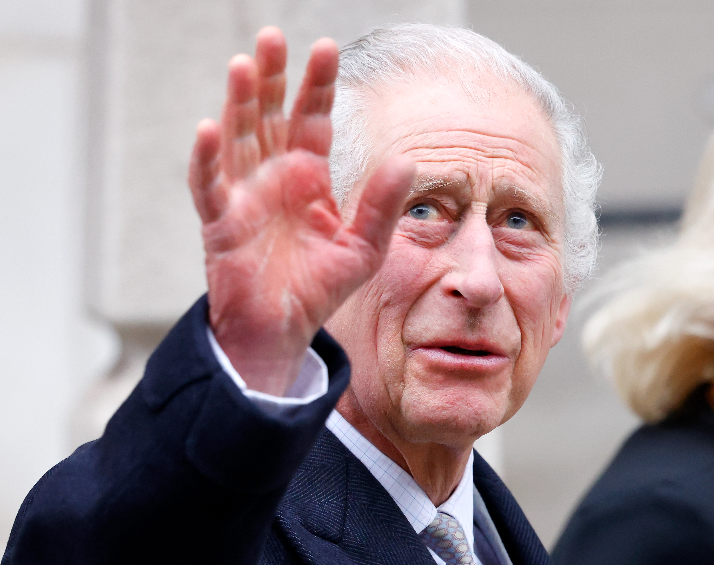 King Charles III leaving The London Clinic after undergoing surgery on January 29, 2024 | Source: Getty Images