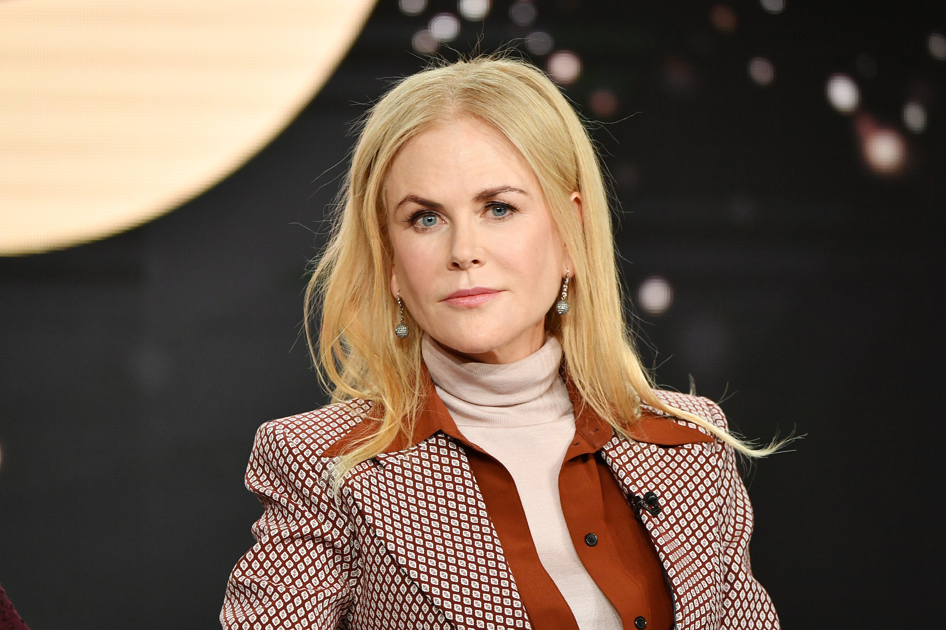 Nicole Kidman speaks during the HBO segment of the 2020 Winter TCA Press Tour at The Langham Huntington on January 15, 2020 in Pasadena, California | Photo: Getty Images