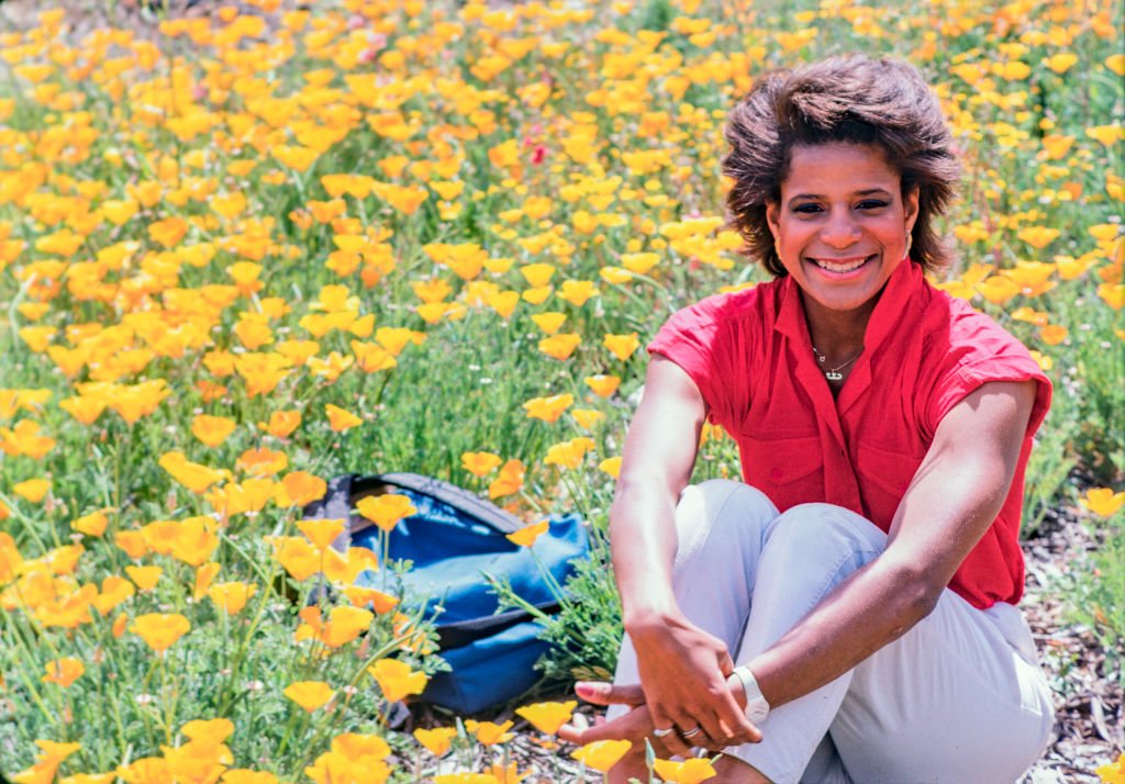 American figure skater (and future Olympian) Debi Thomas, Palo Alto, California, 1987 | Photo: GettyImages