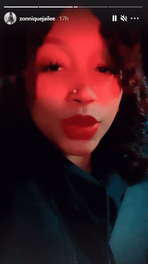 Tiny Harris' daughter, Zonnique Pullins, shows off her post pregnancy glow in new video clips from her Instagram story | Photo: Instagram/zonniquejailee