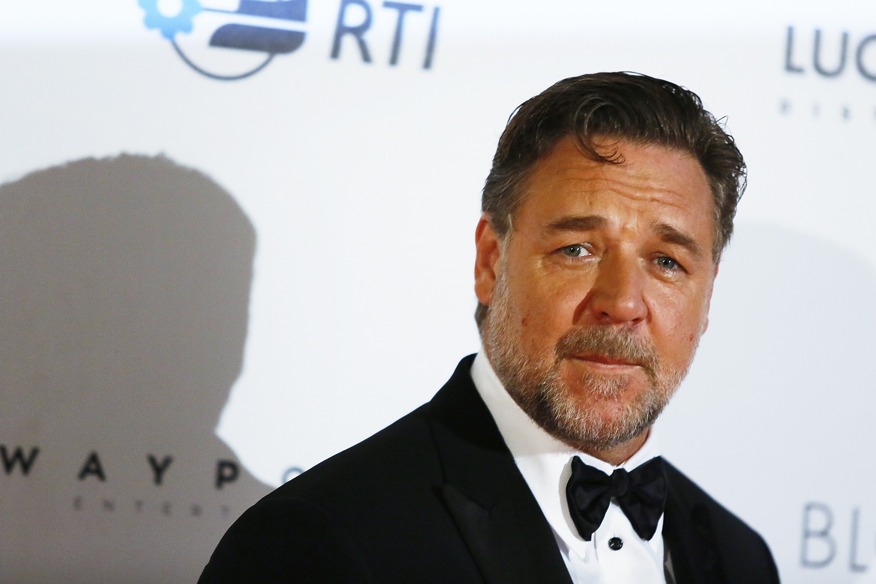 Russell Crowe during the 2016 premiere of "The Nice Guys" in Italy. | Photo: Getty Images