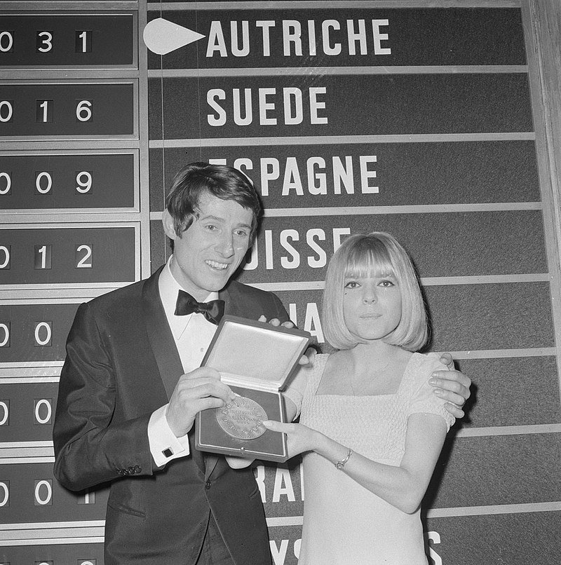 France Gall pour l'Eurovision 1966. l Source : Wikimedia Commons France Gall pour l'Eurovision 1966. l Source : Wikimedia Commons
