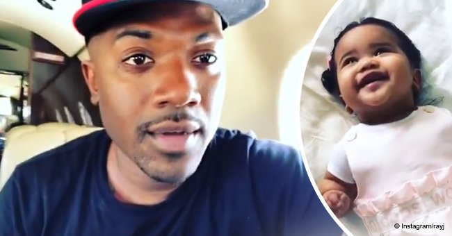 Ray J grabs attention with adorable video of his 'best gift' baby Melody saying 'DaDa'
