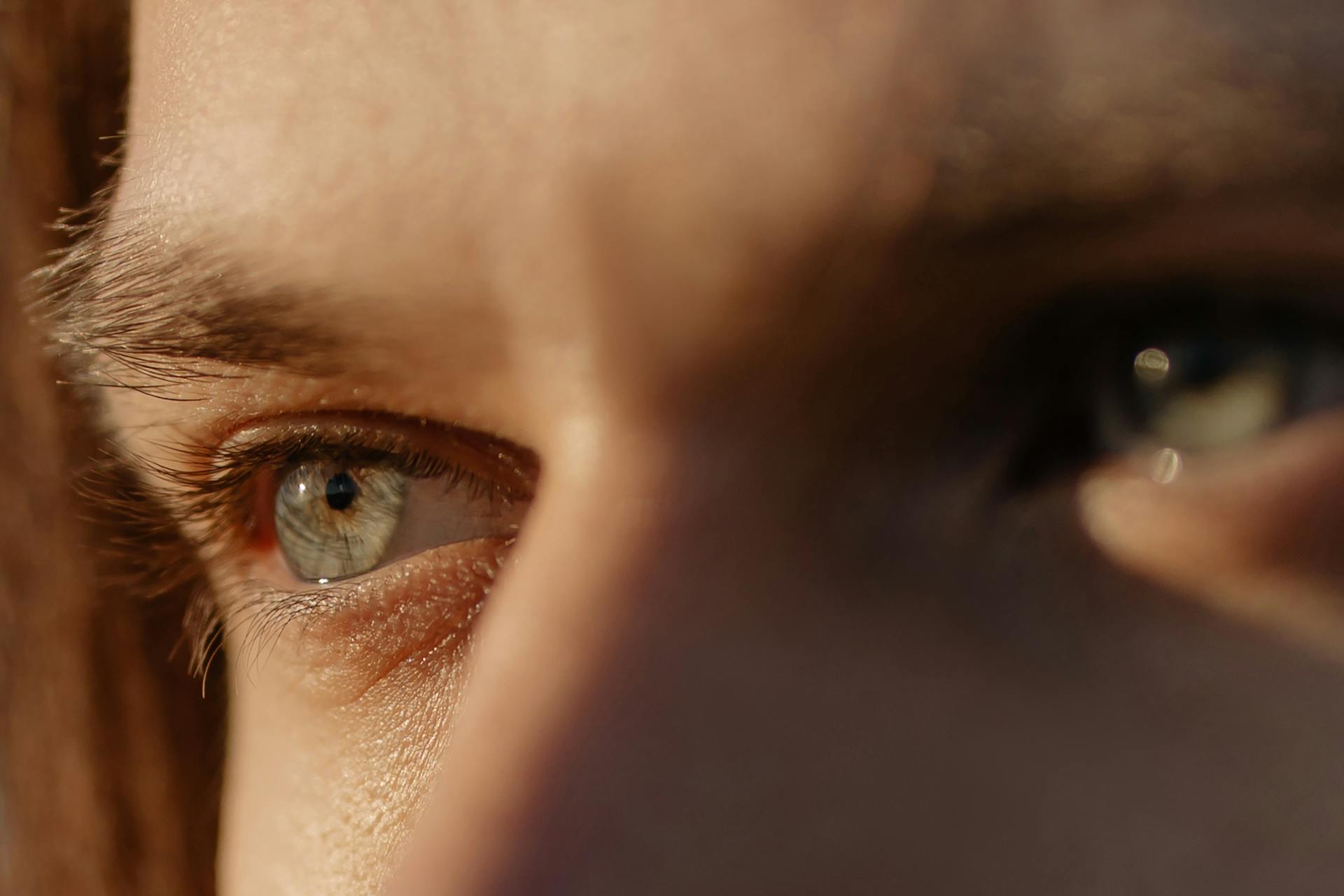Close-up of man's eyes | Source: Pexels