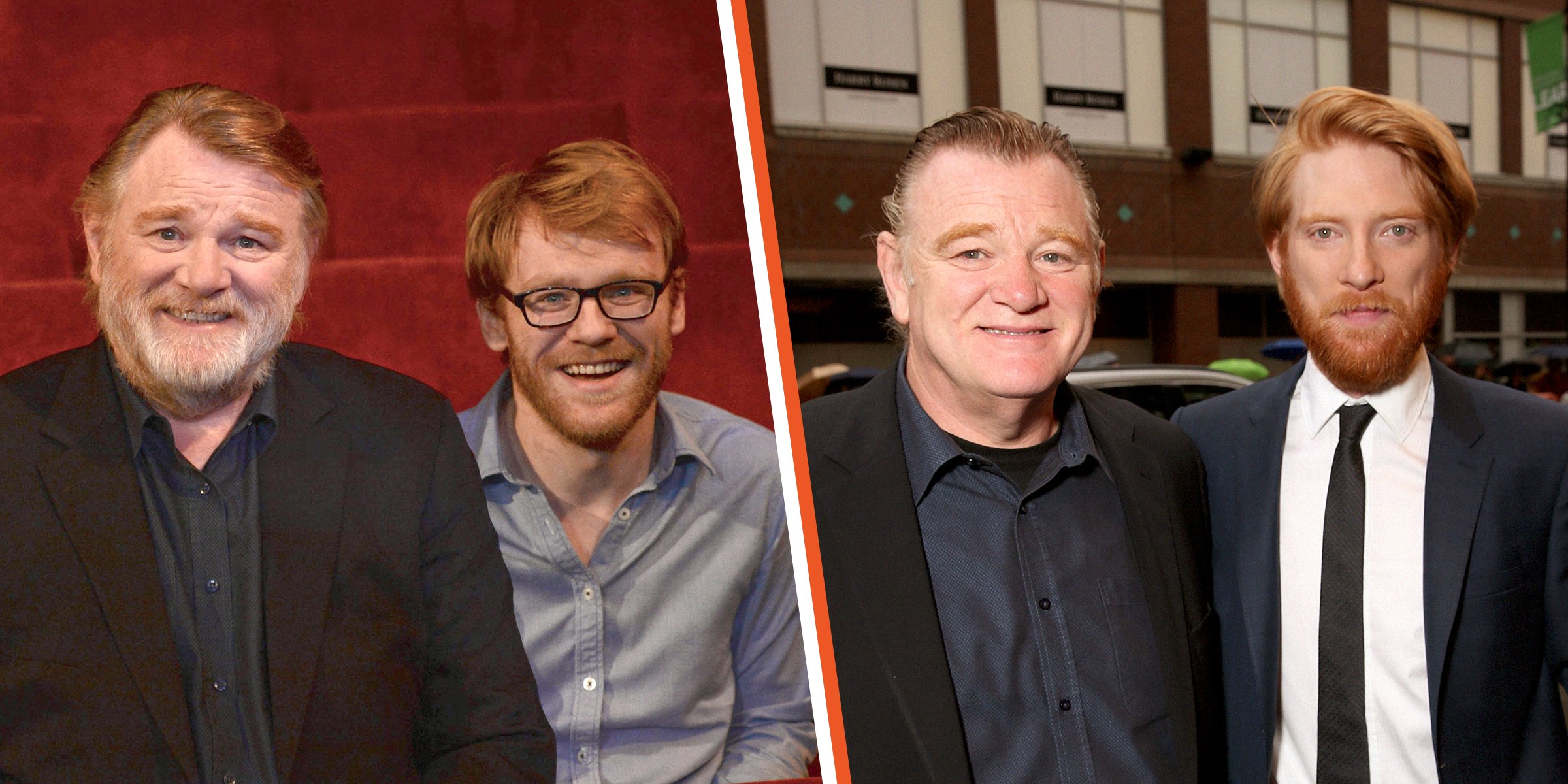 Brendan and Brian Gleeson | Brendan and Domhnall Gleeson | Source: Getty Images