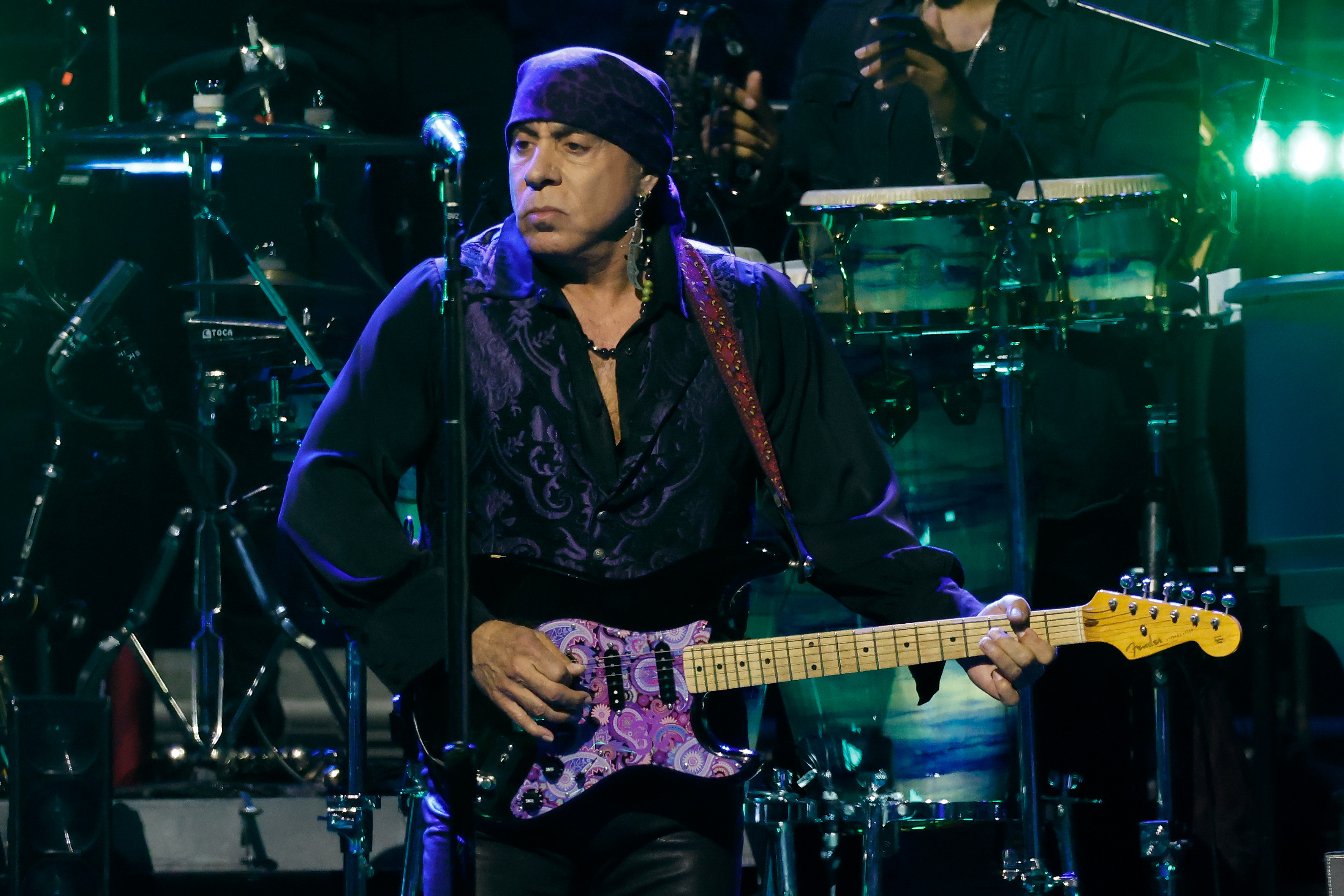 Steven Van Zandt remained deeply connected to the music world throughout his multi-faceted career. In this photo, he performed at Madison Square Garden on May 11, 2026, in New York City, New York. | Source: Getty Images