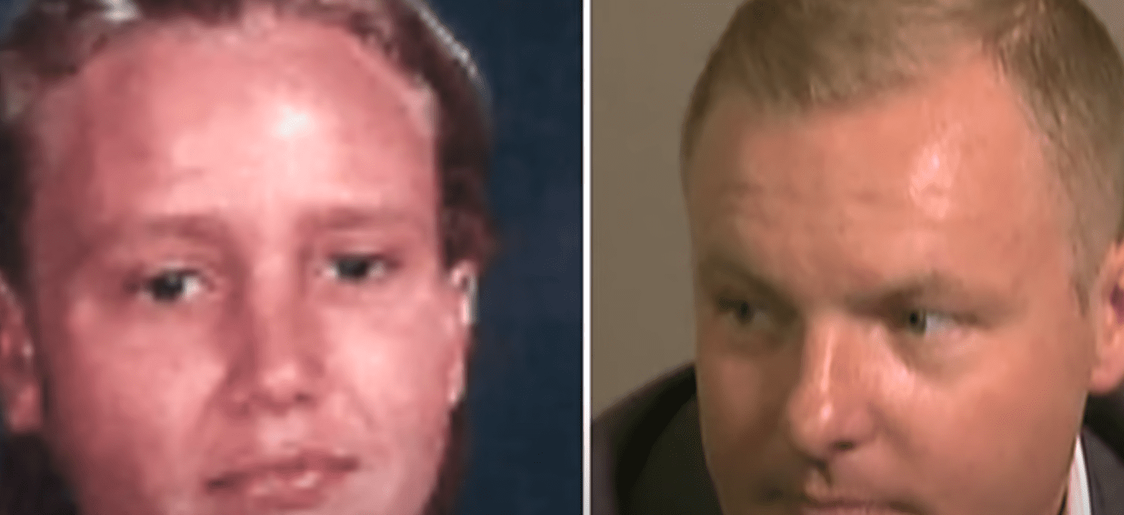 A man found himself on a missing children website and recognized himself because of an age-progression image | Photo: Youtube/CBS