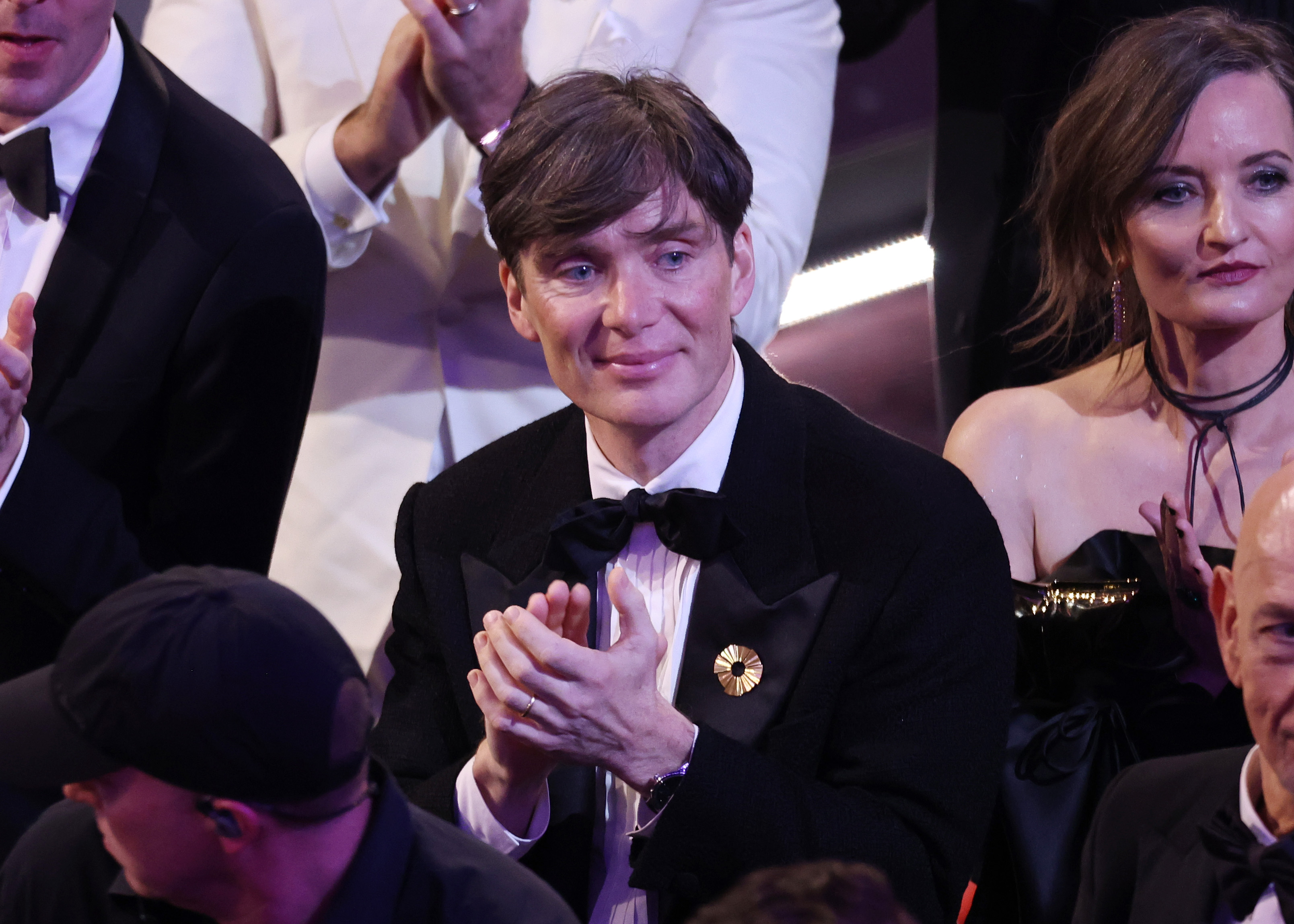 Cillian Murphy and Yvonne McGuinness at the 96th Annual Oscars held at Dolby Theatre on March 10, 2024 in Los Angeles, California | Source: Getty Images