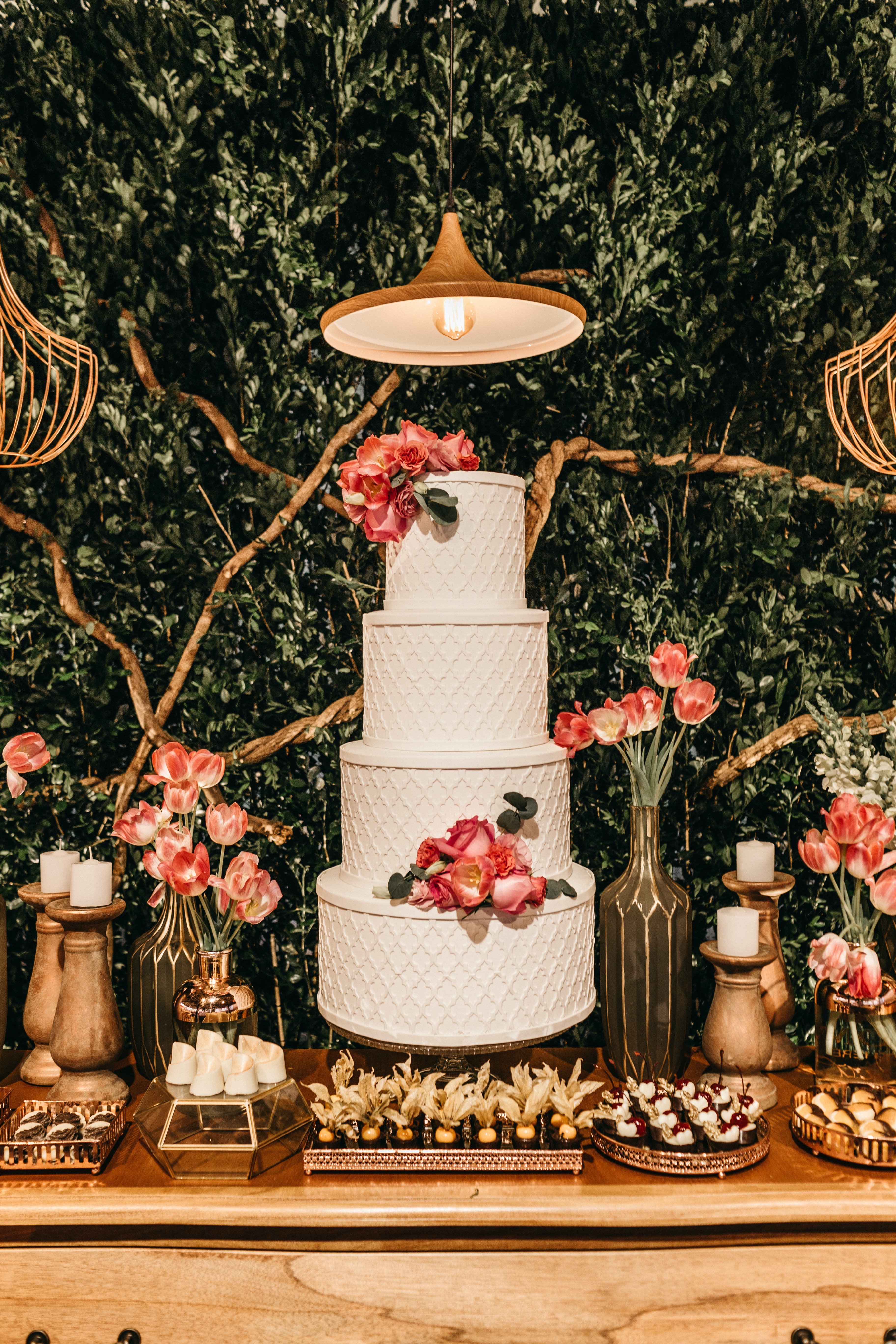 Un gâteau de mariage. | Source : Pexels
