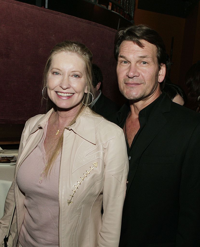 Patrick Swayze and Lisa Niemi at the afterparty of "Dan in Real Life." | Source: Getty Images