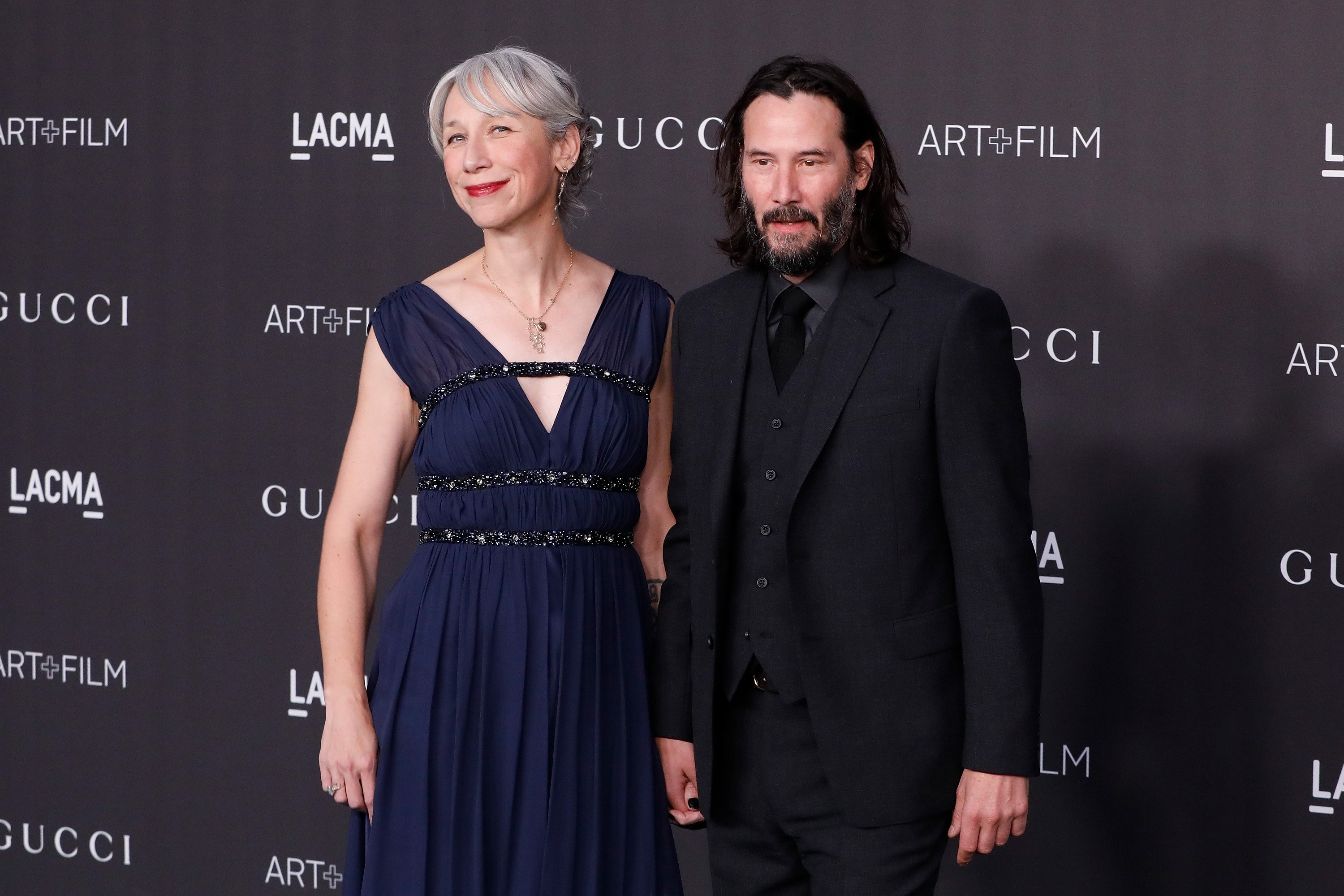  Alexandra Grant and Keanu Reeves attend the 2019 LACMA Art & Film Gala on November 02, 2019 in Los Angeles, California. | Source: Getty Images.