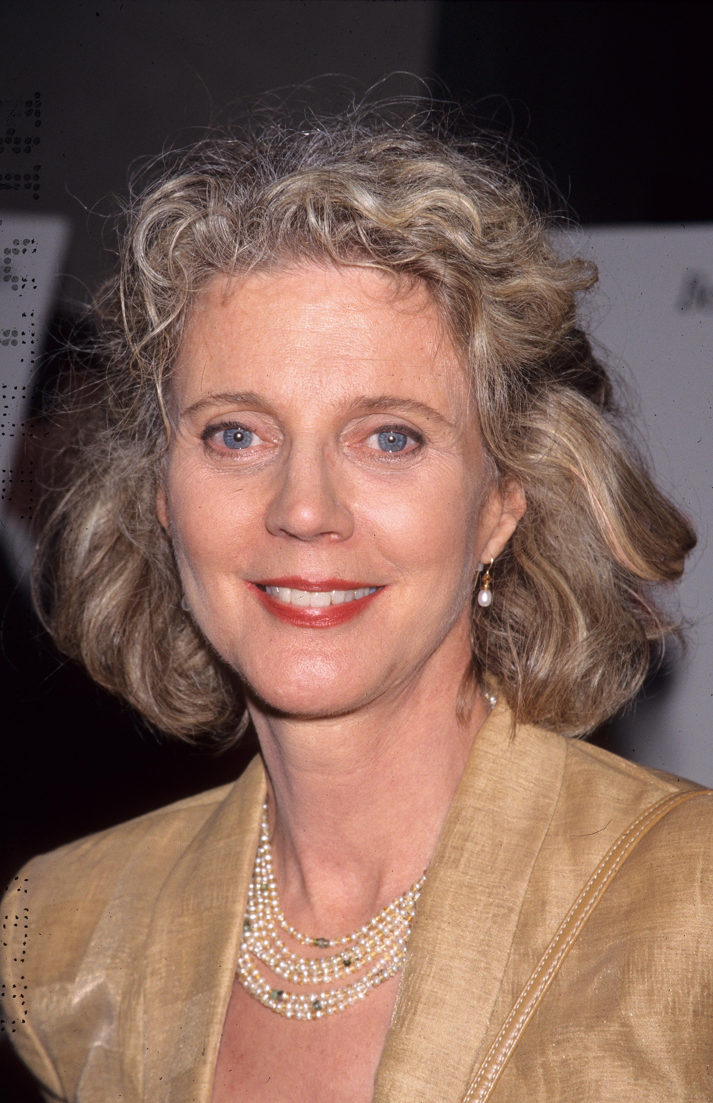 Blythe Danner during the "Meet the Parents" party at Tribeca Grand Hotel in New York City on September 13, 2000 | Source: Getty Images