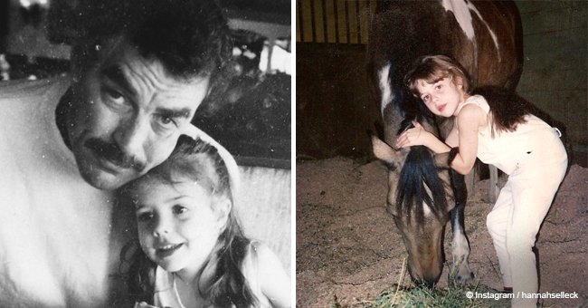 Tom Selleck’s daughter is all grown up, but she’s not following in her father’s footsteps