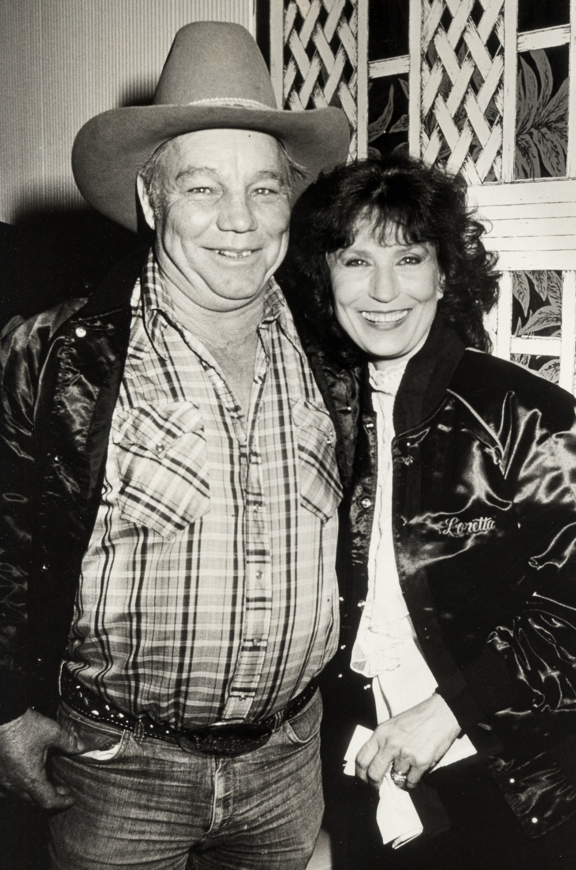Oliver Mooney and Loretta Lynn during Party for Loretta Goes Broadway Benefit Concert at Plaza Hotel in New York City, New York, United States. October 24, 1982 | Source: Getty Images