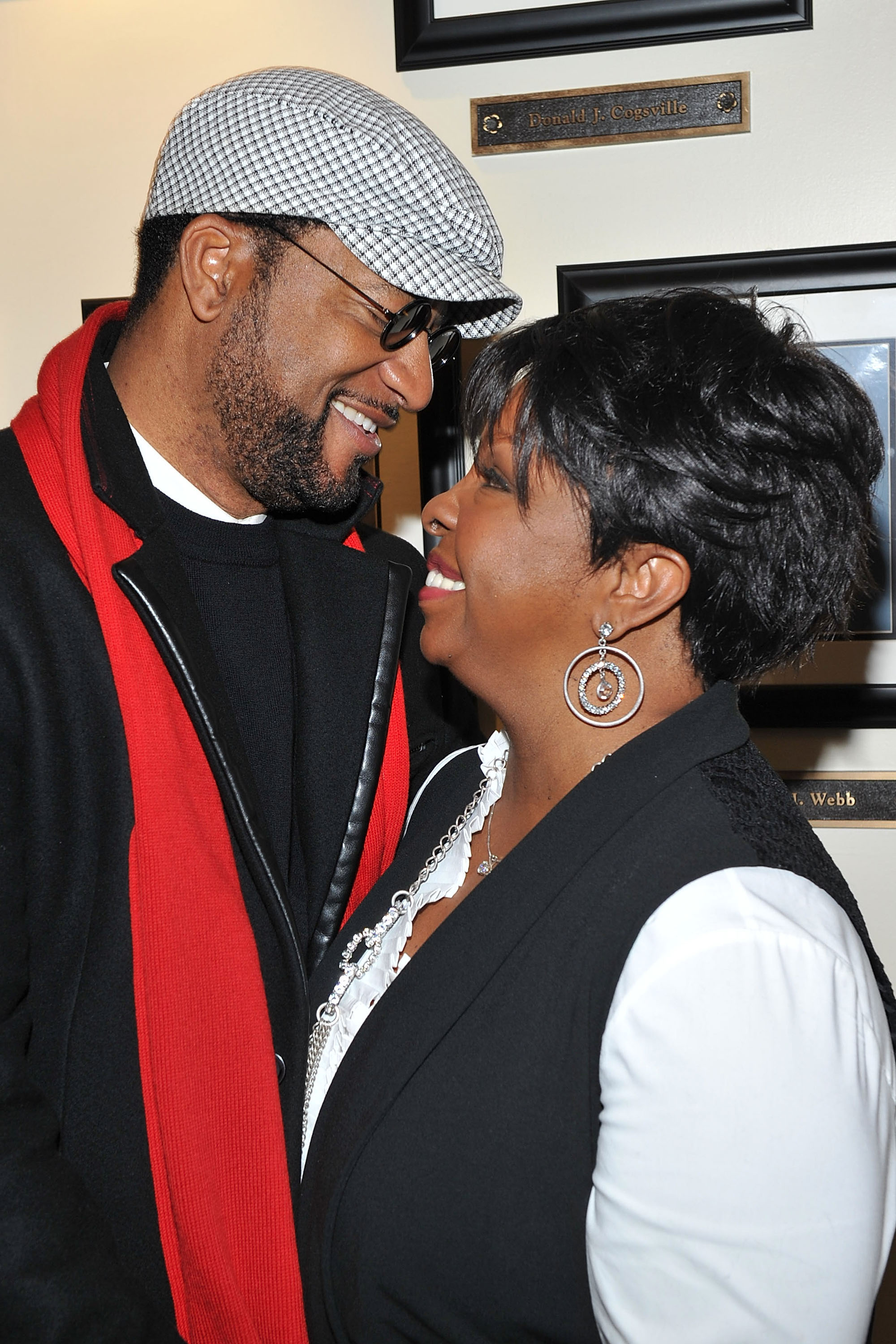 Gladys Knight and her husband William McDowell at The Apollo Theater on November 24, 2010, in New York City | Source: Getty Images