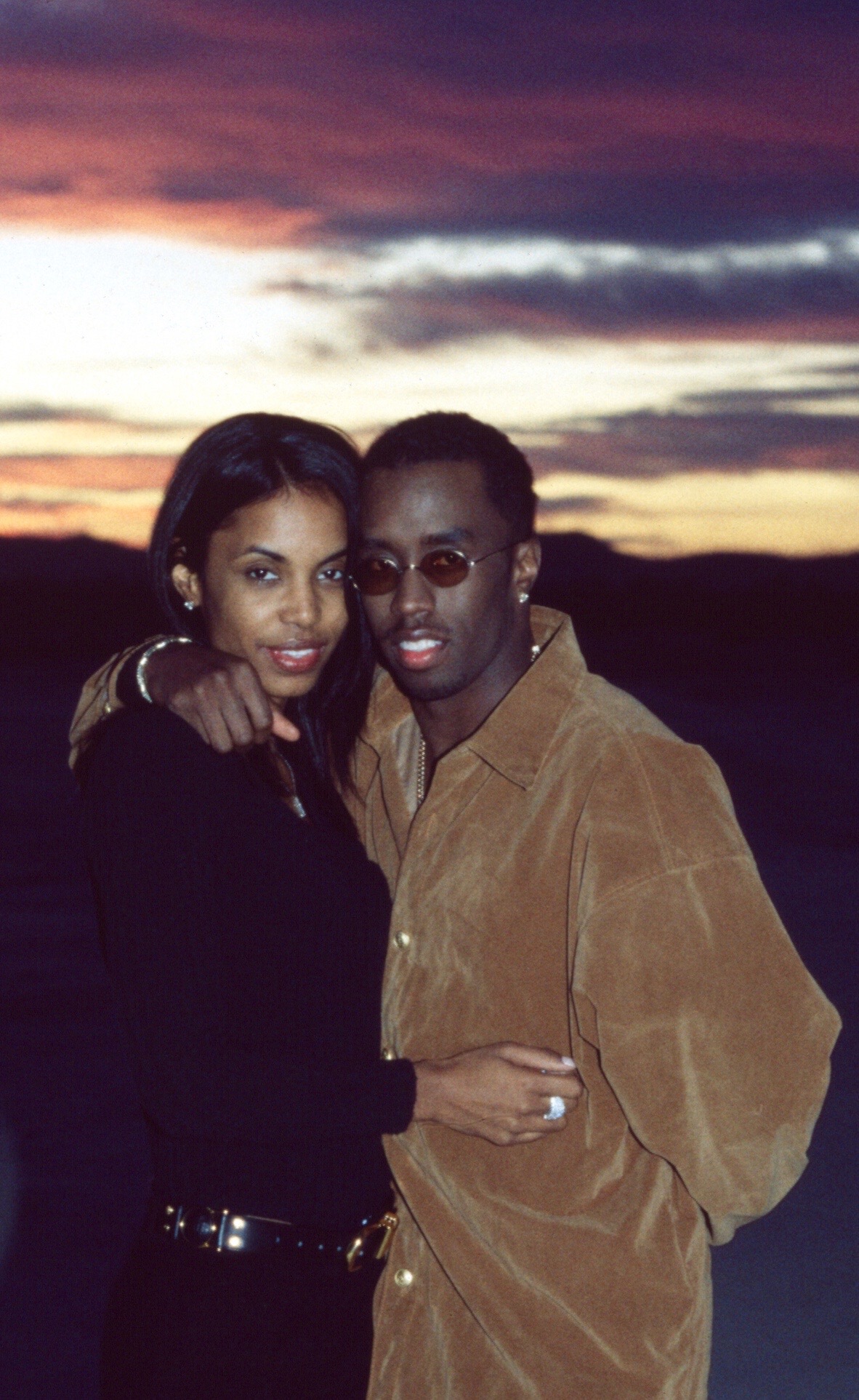 Kim Porter and Sean 