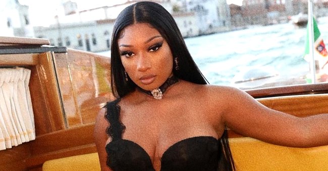 Megan Thee Stallion on a boat in Venice, August 2021 | Source: Instagram/theestallion