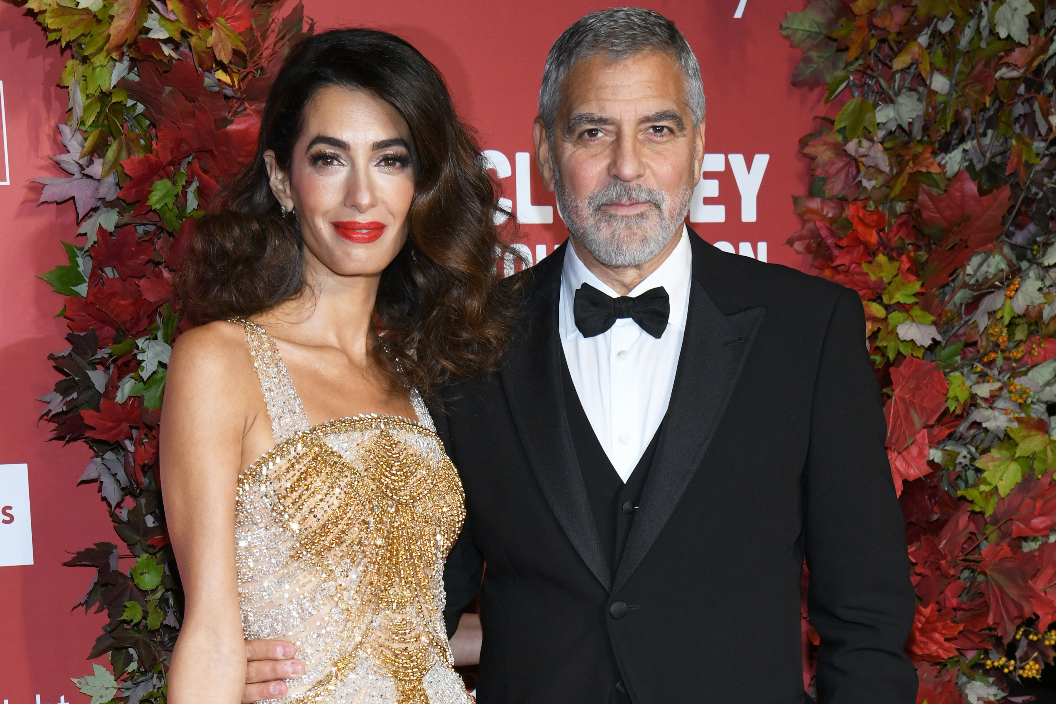 Amal and George Clooney at the Albie Awards in New York City on September 29, 2022 | Source: Getty Images