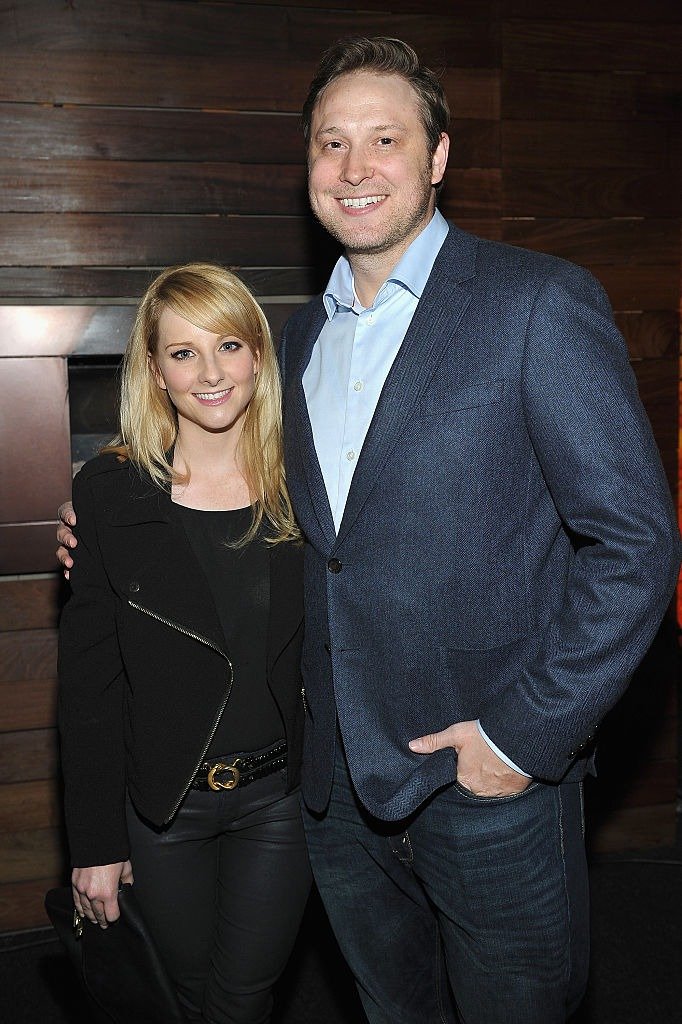 Melissa Rauch, and writer Winston Rauch attend Photographs by Kelly Klein Hosted by Barry Diller and Jason Weinberg at BOA Steakhouse on January 8, 2016 | Photo: Getty Images