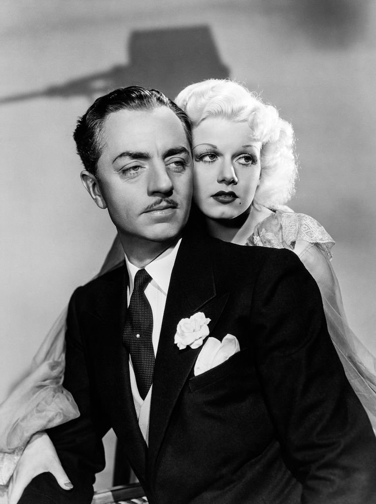 Jean Harlow and William Powell in a scene from the movie "Reckless" on January 01, 1935 | Photo: Getty Images